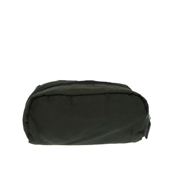 Pre Loved Prada Nylon Cosmetic Clutch Model Tessuto Women Khaki Clutch Bags - Picture 3 of 8